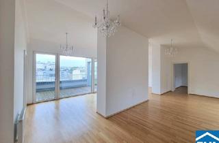 Wohnung mieten in Widerhofergasse, 1090 Wien, Wunderschöne 4- Zimmer DG-Wohnung mit Terrasse und Garagenstellplatz in toller Lage im Servitenviertel!