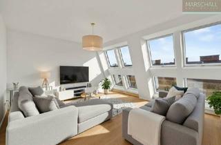 Wohnung kaufen in 1090 Wien, Exklusive 5-Zimmer-Dachgeschoßwohnung mit Liftzugang und Dachterrasse