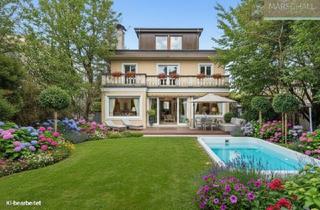 Villen zu kaufen in 1180 Wien, Elegante Villa mit Pool und Doppelgarage in Pötzleinsdorfer Aussichtslage!