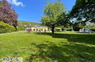 Villen zu kaufen in 1130 Wien, Diskretes Refugium mit historischem Flair in Purkersdorf mit 5.200m² Grund, nur 10 Min. von Hietzing entfernt!