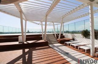 Penthouse kaufen in 1220 Wien, DANUBE PENTHOUSE mit XXL Freifläche Richtung Innenstadt ** 4 Zimmer & 3 Bäder