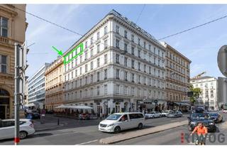 Wohnung kaufen in Operngasse, 1010 Wien, TOP-INVESTMENT IN DER OPERNGASSE/ELISABETHSTRASSE | Unbefristet vermietete Altbauwohnung | Geb. Jahr Mieter 1939 | 5. Stock