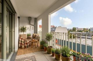 Wohnung kaufen in Arndtstraße, 1120 Wien, EINZIEHEN UND WOHLFÜHLEN | ERSTBEZUG | 3-Zimmer Neubau mit ca. 8 m² Loggia | Fernwärme | TG-Stellplatz optional | Nachhaltiges Wohnbauprojekt