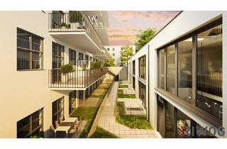 Loft kaufen in Pitkagasse, 1210 Wien, Erstbezug nach Sanierung | Süd/West Loft mit Balkon | Raumhöhe bis zu ca. 4,90 m | Büro/Praxis Nutzung und Kurzzeitvermietung möglich