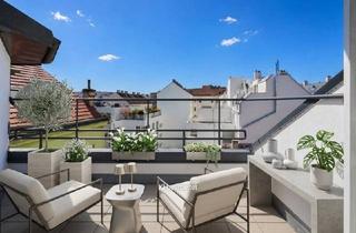 Loft kaufen in Schlachthausgasse, 1030 Wien, ERSTBEZUG NACH GENERALSANIERUNG: klimatisierte 3-Zimmer-DG-Wohnung mit hofseitiger Terrasse nahe U3 Linie