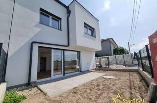 Haus kaufen in Wiethestraße, 1220 Wien, SÜDSEITE! 128m² WNFL! 3 Bäder. 3 Toiletten. 5 Zimmer. EXQUISITES, SCHLÜSSELFERTIGES 5-ZIMMER-ZIEGELHAUS. Elektrische Rollläden, Klimavorbereitung, edler Parkett und Sanitärkeramik!
