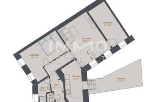 Wohnung kaufen in Matznergasse, 1140 Wien, Anleger aufgepasst - vermietete Gartenwohnung