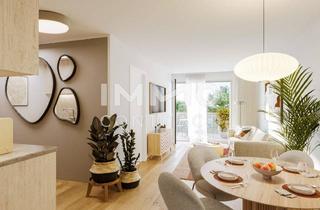 Wohnung kaufen in Kobelgasse, 1110 Wien, OPEN HOUSE 4.+5. April !! ERSTBEZUG - Entzückende 3 Zimmerwohnung mit Terrasse und Garten - U3 - 2 bedroom apartment + garden