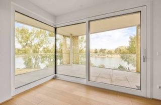 Wohnung kaufen in Kuchelauer Hafenstraße, 1190 Wien, Purer Luxus - Leben am Wasser inkl. Concierge, Fitness, Sauna