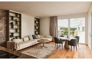 Penthouse kaufen in Kuchelauer Hafenstraße, 1190 Wien, Luxuriöse Penthouse-Wohnung mit 123 m² privater Dachterrasse! Fitness, Sauna und Concierge!