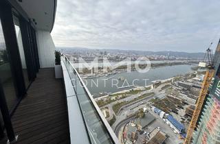 Wohnung kaufen in Wagramer Straße, 1220 Wien, ERSTBEZUG: Elegantes Apartment mit Top-Ausstattung und Stadtblick Neue Donau, Dooman, Gym, Lounges!