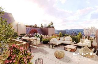 Penthouse kaufen in Favoritenstraße, 1040 Wien, Penthouse mit unbeschreiblichem Weitblick - Erstbezug im Quartier Starhemberg