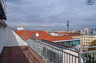 Wohnung kaufen in Lustkandlgasse, 1090 Wien, Wohnen über den Dächern Wiens - Exklusive Dachgeschosswohnung mit Galerie & Terrassen
