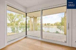 Wohnung kaufen in Donau, 1190 Wien, Wohn(T)raum am Wasser: Elegante Wohnung über der Donau