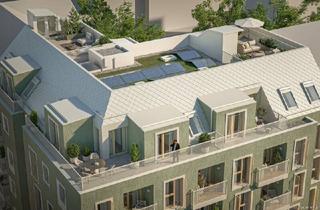 Wohnung kaufen in Davidgasse, 1100 Wien, DAVID 59: exquisites Familiendomizil mit hochwertiger Ausstattung und XL-Dachterrasse über den Dächern Wiens!