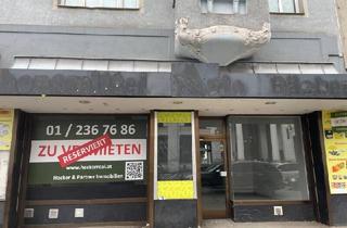 Immobilie mieten in Hernalser Gürtel, 1170 Wien, GESCHÄFTSLOKAL + FREQUENZLAGE + DIREKT bei der U6 Station ALSER STRASSE!