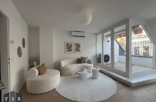 Maisonette kaufen in Kutschkermarkt, 1180 Wien, GENERALSANIERTE 3 Zimmer DG-Maisonette in wunderschönen Neubauhaus - nahe der Währinger Straße und dem Kutschkermarkt - Garage optional