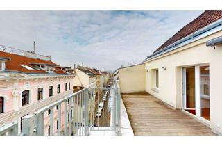 Wohnung kaufen in Grundsteingasse, 1160 Wien, Elegante Dachgeschosswohnung mit zwei Terrassen, moderner Ausstattung und bester Verkehrsanbindung