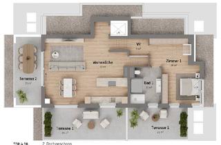 Maisonette kaufen in Langenzersdorfer Straße, 1210 Wien, 1210, Langenzersdorfer Straße, In Strebersdorf am Fuße des Bisambergs, 5-Zimmer-Penthouse