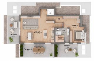 Maisonette kaufen in Langenzersdorfer Straße, 1210 Wien, 1210, Langenzersdorfer Straße, In Strebersdorf am Fuße des Bisambergs, 5-Zimmer-Penthouse