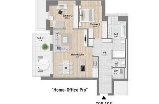Wohnung kaufen in Obstgartenweg, 1220 Wien, Alles top. Top geschnittene 3-Zimmer, top Raumaufteilung, top Aussicht, top-Infrastruktur