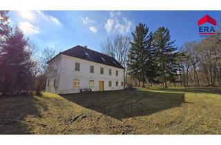 Haus kaufen in 2185 Rannersdorf an der Zaya, Rannersdorf KAUF - Beeindruckendes Herrenhaus/Mühle auf imposanten Areal eventuell Pferdeoase