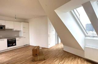Wohnung mieten in Dresdner Straße, 1200 Wien, Modernes Wohnen in Brigittenau - 3-Zimmer-DG-Wohnung mit Balkon