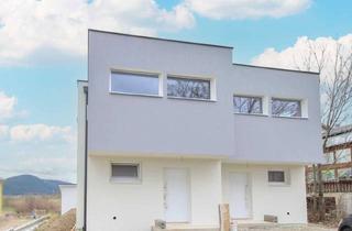 Haus kaufen in 2724 Stollhof, Erstbezug! Moderne 5-Zi.-DHH im Rohbau - Top-Lage in Hohe Wand