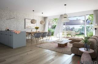Haus kaufen in Buchberggasse, 3400 Klosterneuburg, JETZT BAUSTELLE BESICHTIGEN | ERSTBEZUG IM ZENTRUM | Exklusives Townhouse Nähe Stadtplatz | Südwestseitiger Eigengarten | Sole-Wasser-Wärmepumpe | 2 TG-Stellplätze