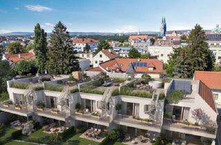 Haus kaufen in Buchberggasse, 3400 Klosterneuburg, ERSTBEZUG TOWNHOUSE IM ZENTRUM | Südwestseitiger Eigengarten und Dachgarten | Sole-Wasser-Wärmepumpe | 2 TG-Stellplätze