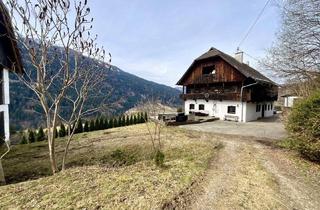 Bauernhäuser zu kaufen in 9544 Feld am See, NATUR PUR! EXKLUSIVES UND URIGES BAUERNHAUS MIT WIDMUNG HOFSTELLE UND CA. 12 HEKTAR GRUNDSTÜCKSFLÄCHE IN ALLEINLAGE OBERHALB VON FELD AM SEE!