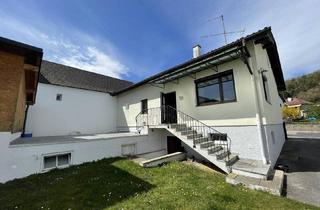 Einfamilienhaus kaufen in Bahnstrasse, 7203 Wiesen, EINFAMILIEN-HAUS MIT CARPORT/SCHEUNE IN WIESEN