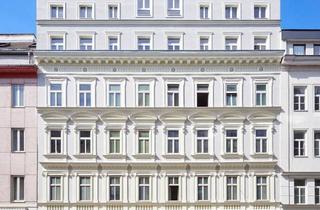 Wohnung kaufen in Pilgramgasse 15, 1050 Wien, ERSTBEZUG – Stilvoller 3-Zimmer-Dachgeschoss-Traum nahe Naschmarkt