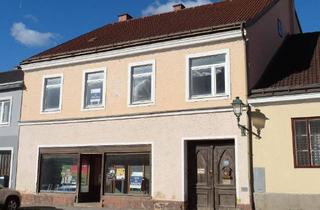 Haus kaufen in 3874 Litschau, SANIERUNGSBEDÜRFTIGES STADTHAUS MIT NEBENGEBÄUDEN UND INNENHOF - LITSCHAU AM HERRENSEE - WALDVIERTEL