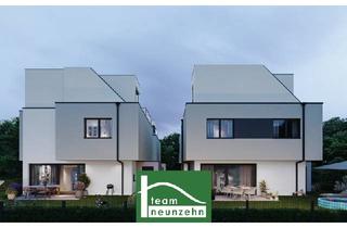 Haus kaufen in Maigasse, 1210 Wien, Wohnen auf drei Ebenen – Freistehende Einfamilienhäuser mit Garten und Terrassen - JETZT ANFRAGEN