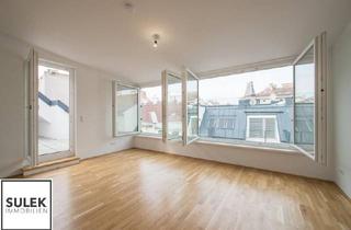 Wohnung mieten in 1180 Wien, traumhafte 4-Zimmer-DG-Wohnung inkl. 2 Dachterrassen auf Wohnebene - ab 1.6.25