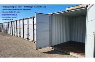 Lager mieten in Bahnhofstr. 31, 4481 Asten, Lagercontainer, Flexibel, günstig und sicher!