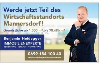 Grundstück zu kaufen in 2452 Mannersdorf am Leithagebirge, Betriebsgrundstück(e) in Mannersdorf/Leithagebirge gesucht?