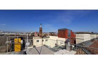 Wohnung mieten in Neubaugasse 31, 1070 Wien, Exklusive 96 m2 Dachgeschoßwohnung und 50 m2 Panoramaterrasse in Bestlage - Neubaugasse 31!
