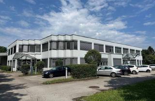Büro zu mieten in Franzosenhausweg, 4030 Linz, Linz (Franzosenhausweg): GEWERBEOBJEKT ca. 1682 m² Halle+Lagerbühne, Bürofläche ca. 1.790m² + Nebenräumlichkeiten) Grundstück ca. 6.233 m²