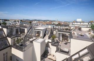Wohnung kaufen in Tendlergasse, 1090 Wien, PRUNKSTÜCK: Luxuriöses Wohnen in Wien – Dachgeschoss mit Balkon im sanierten Altbau