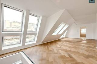 Maisonette kaufen in Alser Straße, 1090 Wien, Elevate 1090 – Erstbezug: Luxus Dachgeschoss - Maisonette Wohnung (klimatisiert) mit großer Dachterrasse nahe U6 Alser Straße, AKH!