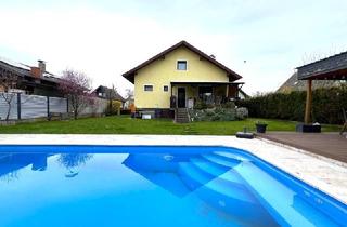 Einfamilienhaus kaufen in 2230 Gänserndorf, Charmantes Einfamilienhaus mit traumhaften Garten, Pool, Sauna und Garage