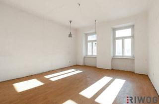 Wohnung kaufen in Buchengasse, 1100 Wien, Sanierungsbedürftige Altbauwohnung mit baubewilligtem Balkon | Nähe Matzleinsdorfer Platz (S-Bahn-Station und künftig U2-Station)