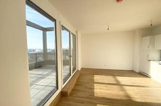 Penthouse kaufen in Erzherzog Karl Straße, 1220 Wien, ANLAGE-WOHNUNG 3 Zimmer - TERRASSE Dachgeschoss mit Weitblick mit ca 40m² Dachterrasse