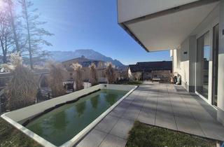 Wohnung kaufen in 5412 Puch bei Hallein, Exklusive Panorama-Gartenwohnung mit Pool Salzburg Süd/Puch