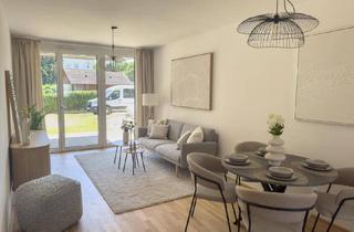 Wohnung mieten in Neuholdaugasse 169, 8010 Graz, MUR RESORT! SONNIGE GARTENWOHNUNG MIT 2 ZIMMER UND PARKPLATZ- ERSTBEZUG