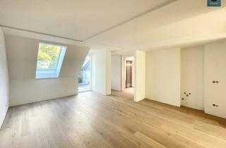 Wohnung kaufen in Ottakring, Neulerchenfelder-Straße, Ottakringer Brauerei, 1160 Wien, Erstbezug: Hochwertig ausgestattetes Smart - Home - Dachgeschoss - Apartment (klimatisiert) mit Grünblick - Balkon im trendigen Ottakring!