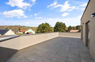 Wohnung kaufen in Bachgasse 1/3. 4, 2120 Wolkersdorf im Weinviertel, OSTERAKTION - Küchengutschein über 15.000 Euro bei Kauf bis 21.05.2025 *** Dachgeschoss *** 4-Zimmer mit rund 115m² Terrasse / Loggia *** Leben im Weinviertel *** Nähe Wolkersdorf und Gerasdorf