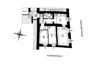 Wohnung mieten in Esperantoplatz, 8020 Graz, LEND: Erstbezug, Sanierter 3 ZIMMER-Altbau + extra Küche neu möbliert mit Fenster + neue Sanitäranlagen + WG-tauglich + nähe Hauptbahnhof!
